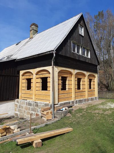 Projekt obnovy stavby rodinného domu, Kytlice (2020)