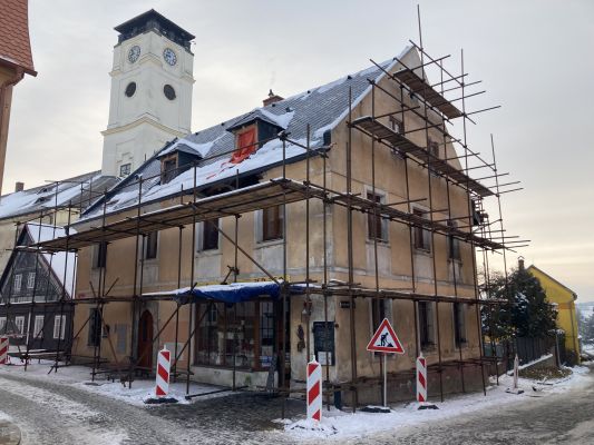 Projekt stavebních úprav rodinného domu s provozovnou a technický dozor stavebníka, Jablonné v Podještědí (2023)